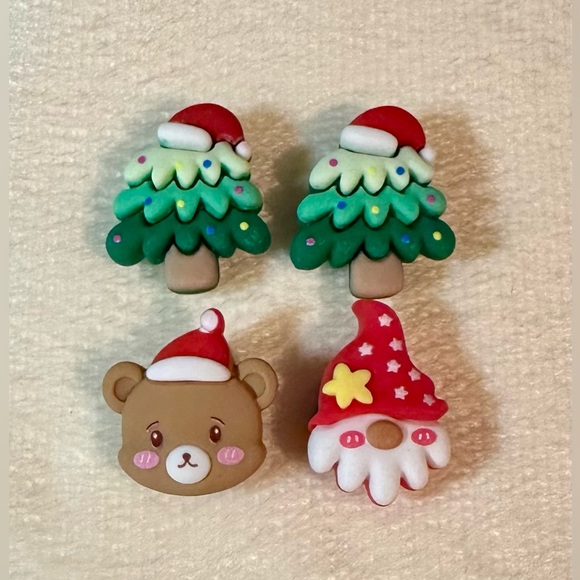 Christmas Shoes Charms For Crocs Clogs Sandals Decorations Accessories 12pc Girl - Picture 4 of 9